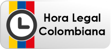 Logo Hora Legal Colombiana - Proporcionada por el Instituto Nacional de Metrología de Colombia