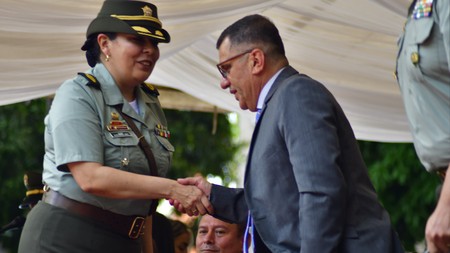 La coronel de la Policía Metropolitana de Pereira Alexandra Díaz, se anunció la reducción de homicidios en Dosquebradas desde hace 30 días
