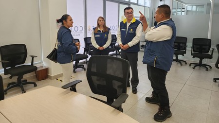 El director general de la Unidad Nacional para la Gestión del Riesgo, Olmedo de Jesús López Martínez