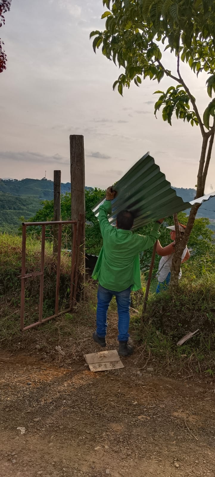 Ayudas humanitarias para las familias damnificadas por las lluvias