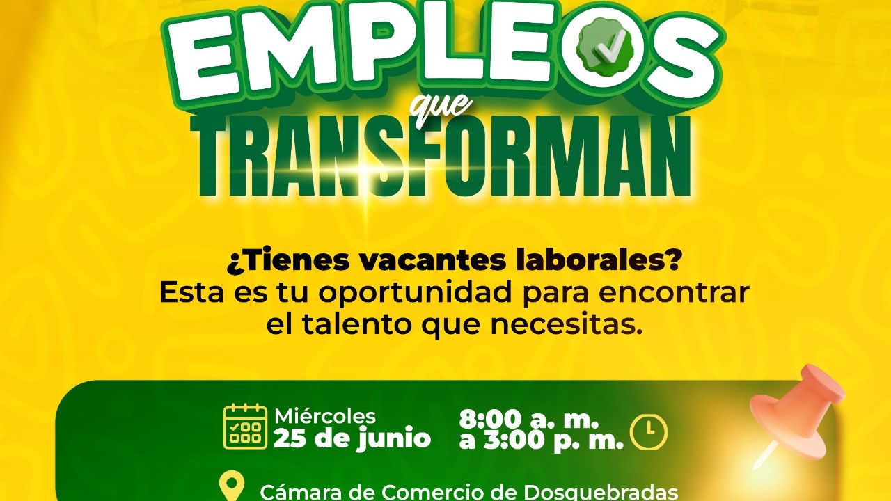 Llega a Dosquebradas la feria “Empleos que Transforman”