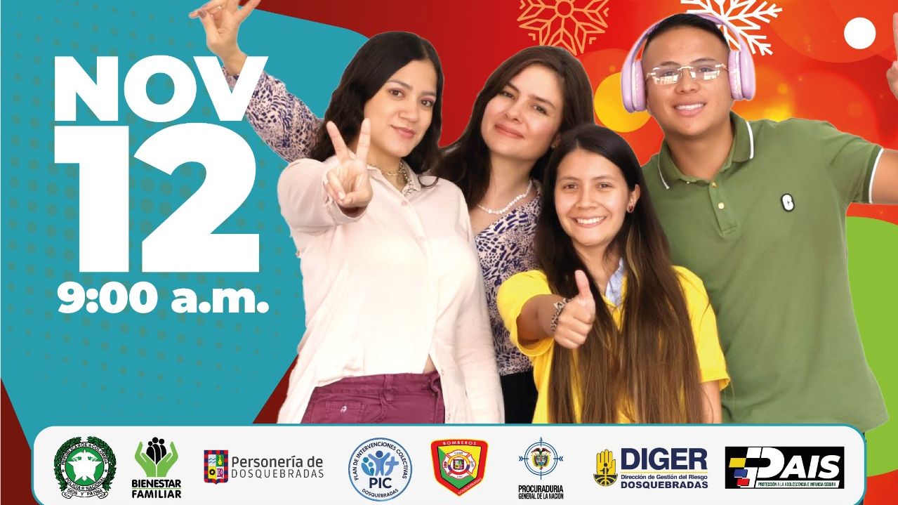  Caravana de la Alegría promueve en Dosquebradas la campaña: Pólvora Responsable, Cero Quemados