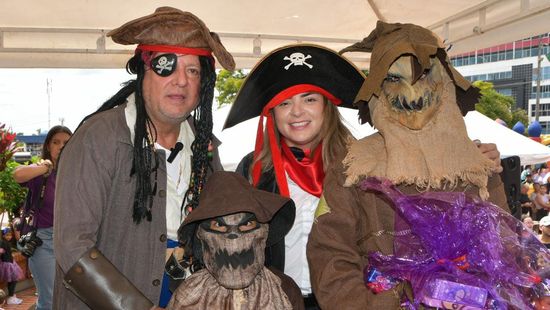 Más de 2.500 niños en Dosquebradas disfrutaron un Halloween inolvidable