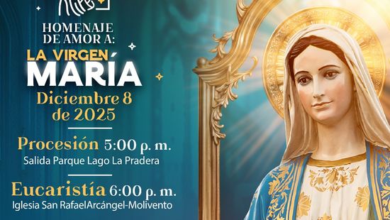 La fe ilumina las Fiestas del Progreso con el Homenaje de Amor a la Virgen María
