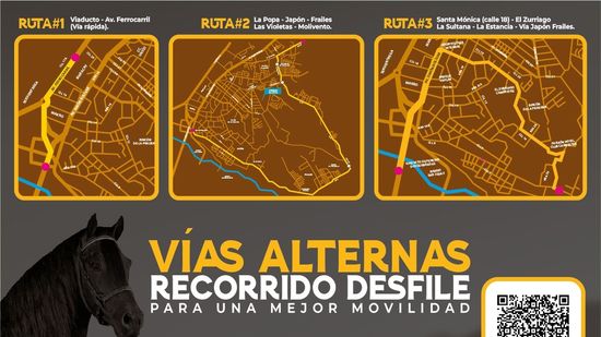 Alcaldía de Dosquebradas implementa plan de movilidad para el jueves 11 de diciembre por Desfile Equino 