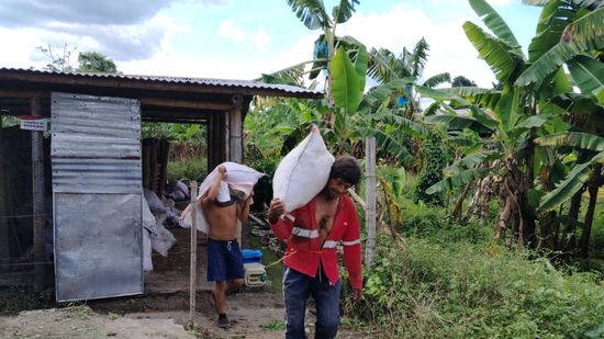 El campo dosquebradense se transforma con 1.280 bultos de abono orgánico