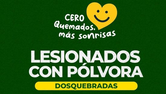 Disminuyen los casos de lesionados por pólvora en Dosquebradas