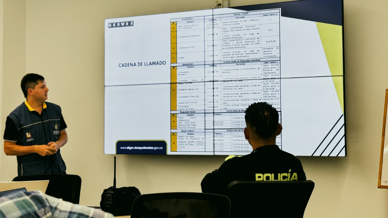 Dosquebradas le apuesta a un 2026 más seguro y resiliente para responder a emergencias