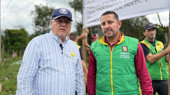 Alcalde Roberto Jiménez recuperó lote de 5.700 m2 y evita posibles estafas en Dosquebradas